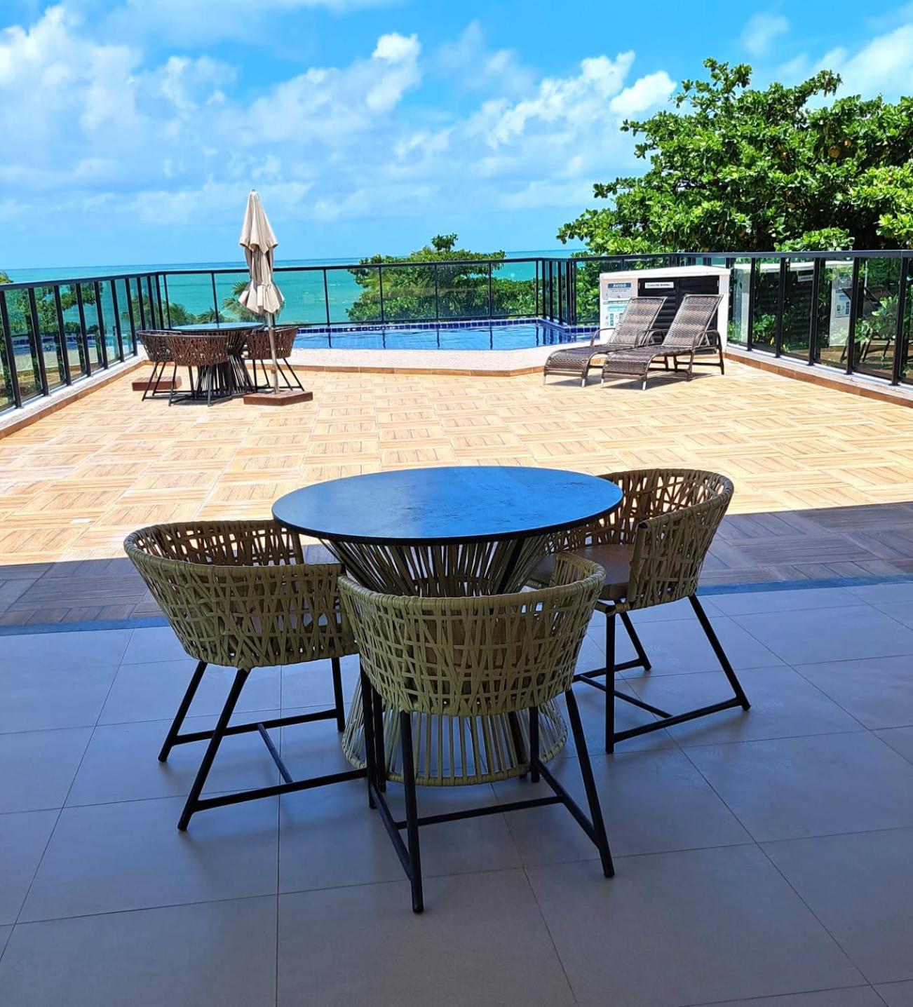 Lindo Flat No Residencial Maraca Beach Pôrto das Galinhas Buitenkant foto